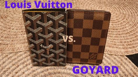 lv goyard|Louis Vuitton vs Goyard Wallet comparison .